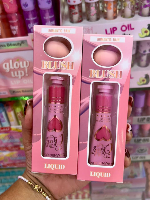 2 in 1 Blush & Blender Deal – Dual-Action Makeup Essential for Effortless Application - Orange