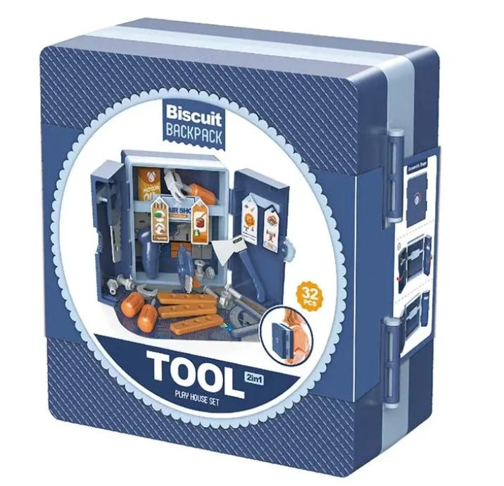 2In1 Kids Backpack Tool Kit 32pcs