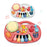 B/O Musical Piano With Lights Battery Operated Piano Toy With Light Feature