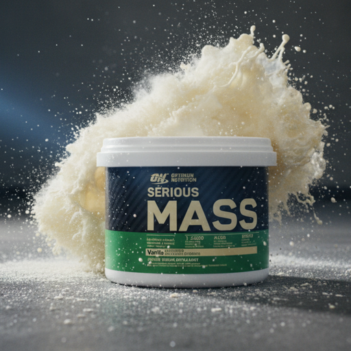 Optimum Nutrition Serious Mass Vanilla – High-Calorie Weight Gainer With 1250 Calories, 50g Protein, 252g Carbs & Added 3g Creatine for Muscle Growth