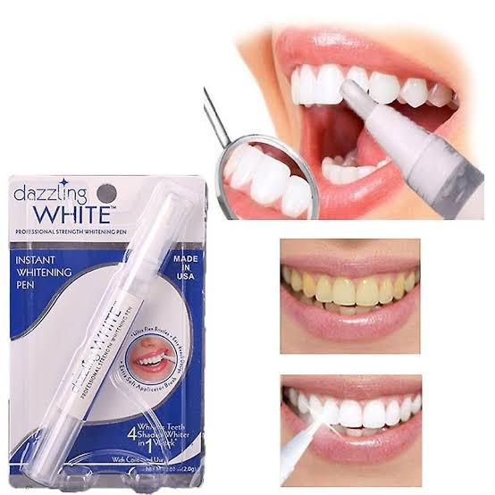 Dazzling White Instant Teeth Whitening Pen – Professional Strength Whitening Formula for Fast, Visible Results –