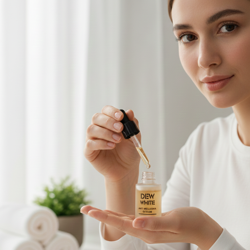 Dew White Anti Melasma Serum Gentle Formula Reduces Dark Spots Improves Skin Tone Provides Radiant Glow And Smooth Texture For Daily Use - 30ml